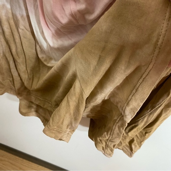 Venus Tie Dye Romper NEW 1X Belted Shorts One Piece Blue Brown Ombré Pink - Picture 7 of 8